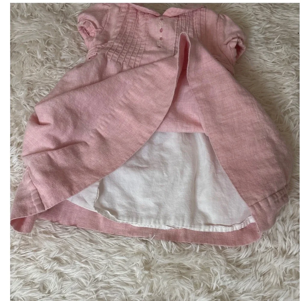 Ralph‎ Lauren Kids Pink Dress, Short Sleeve, Party Dress, Casual Dress 12mth